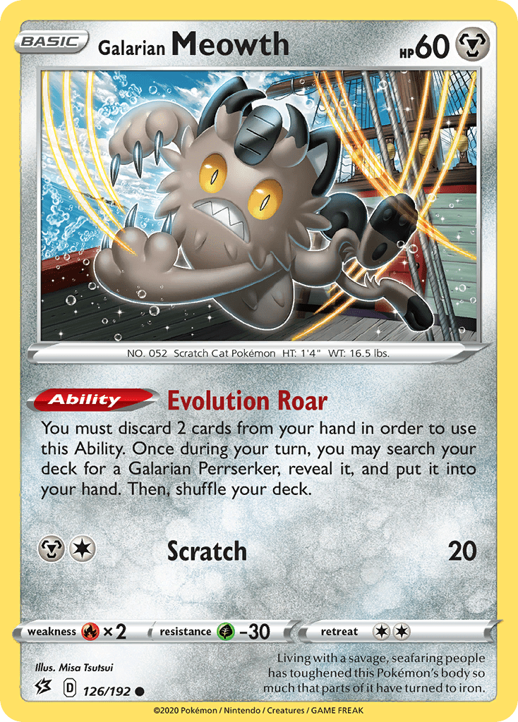 Galarian Meowth - 126
