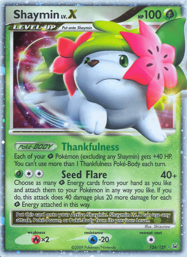 Shaymin LV.X - 126