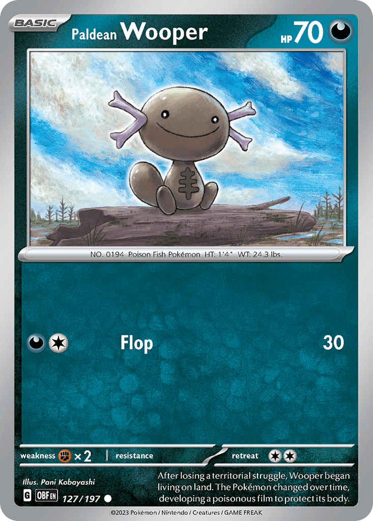 Paldean Wooper - 127