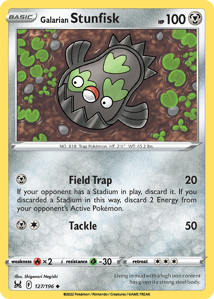 Galarian Stunfisk - 127