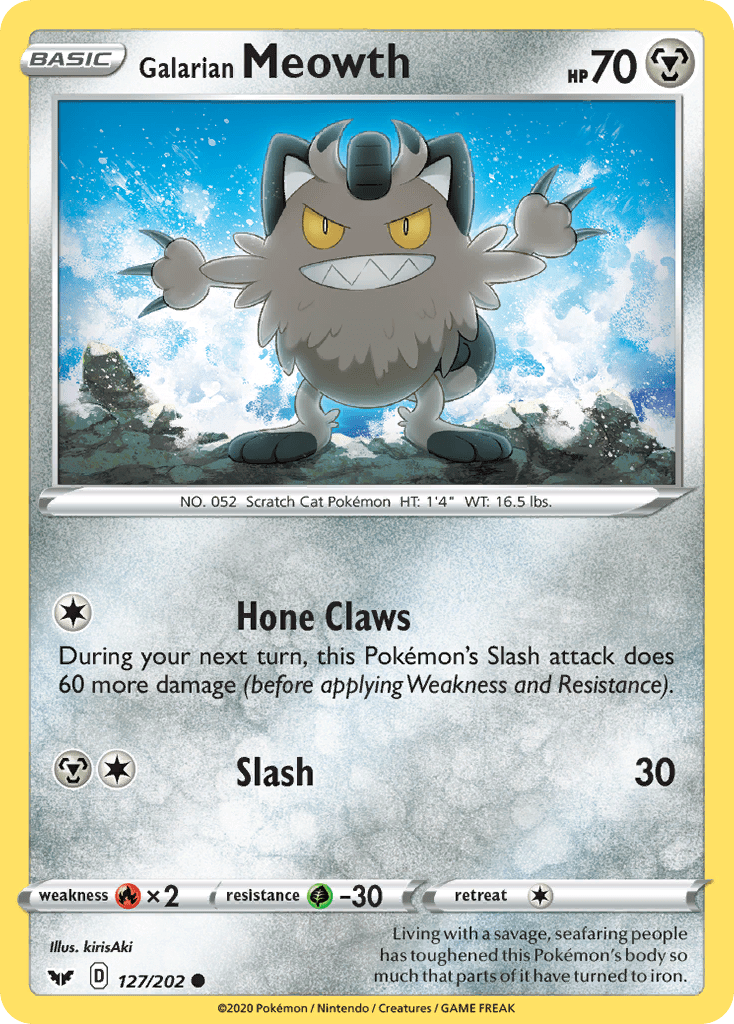 Galarian Meowth - 127