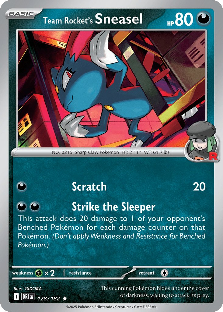 Team Rocket's Sneasel - 128