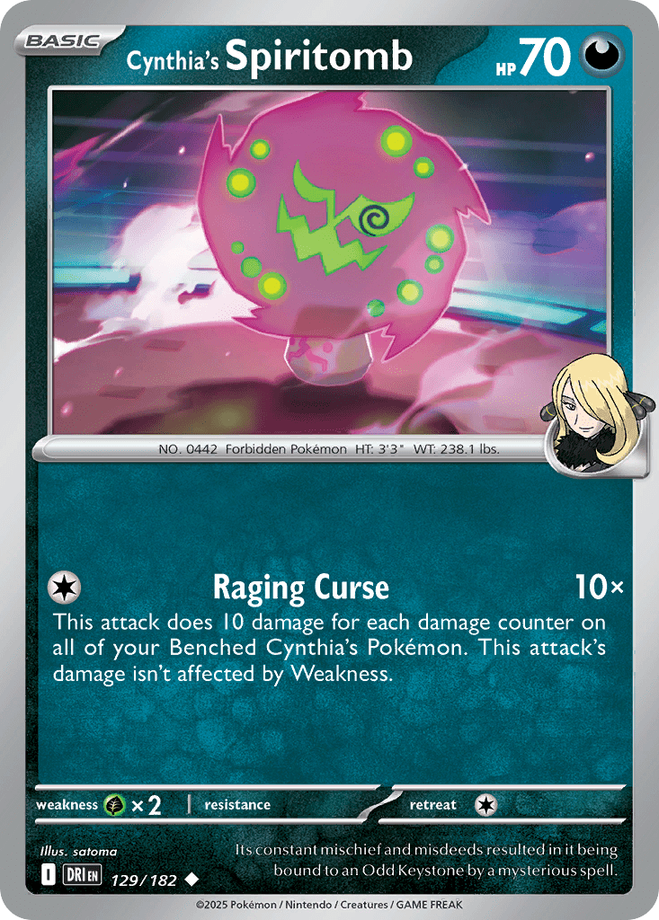 Cynthia's Spiritomb - 129