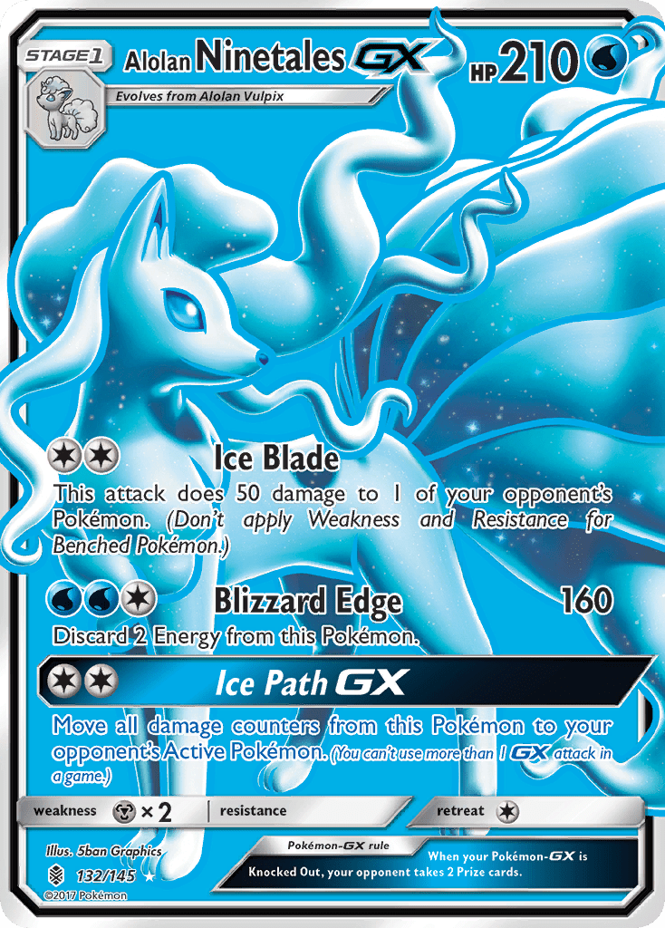 Alolan Ninetales-GX - 132