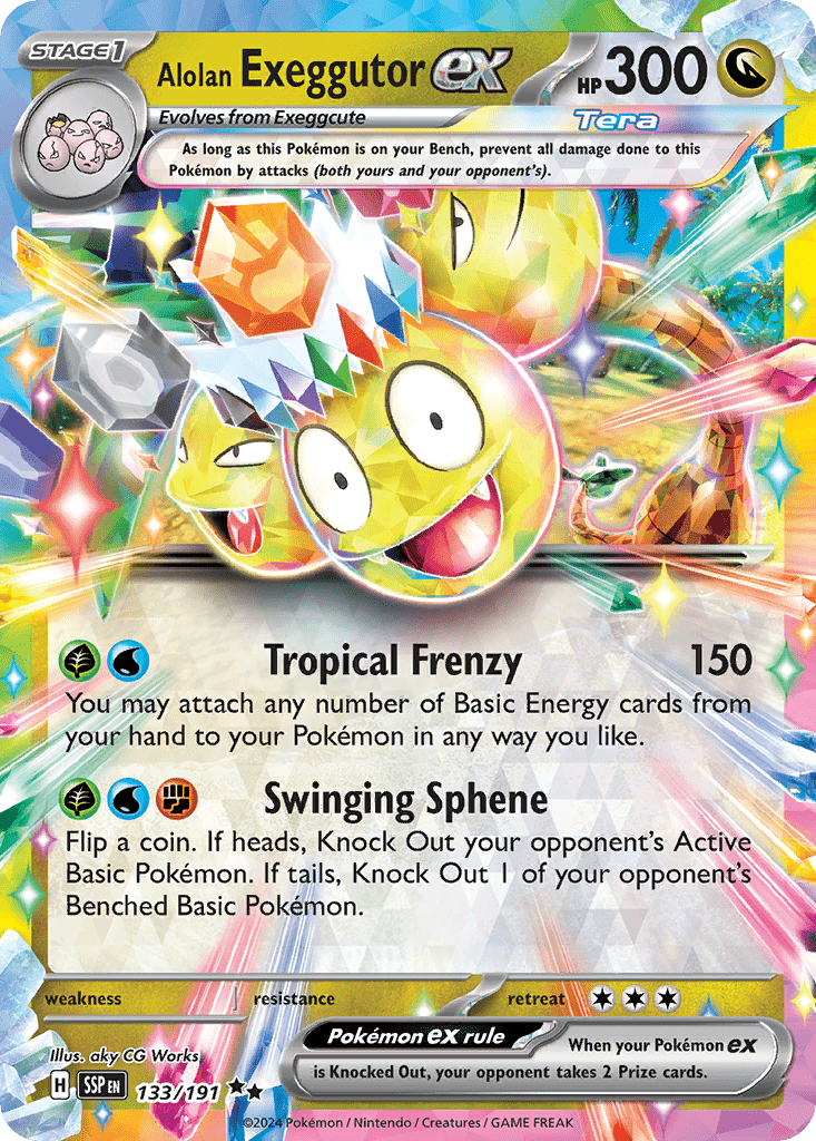 Alolan Exeggutor ex - 133