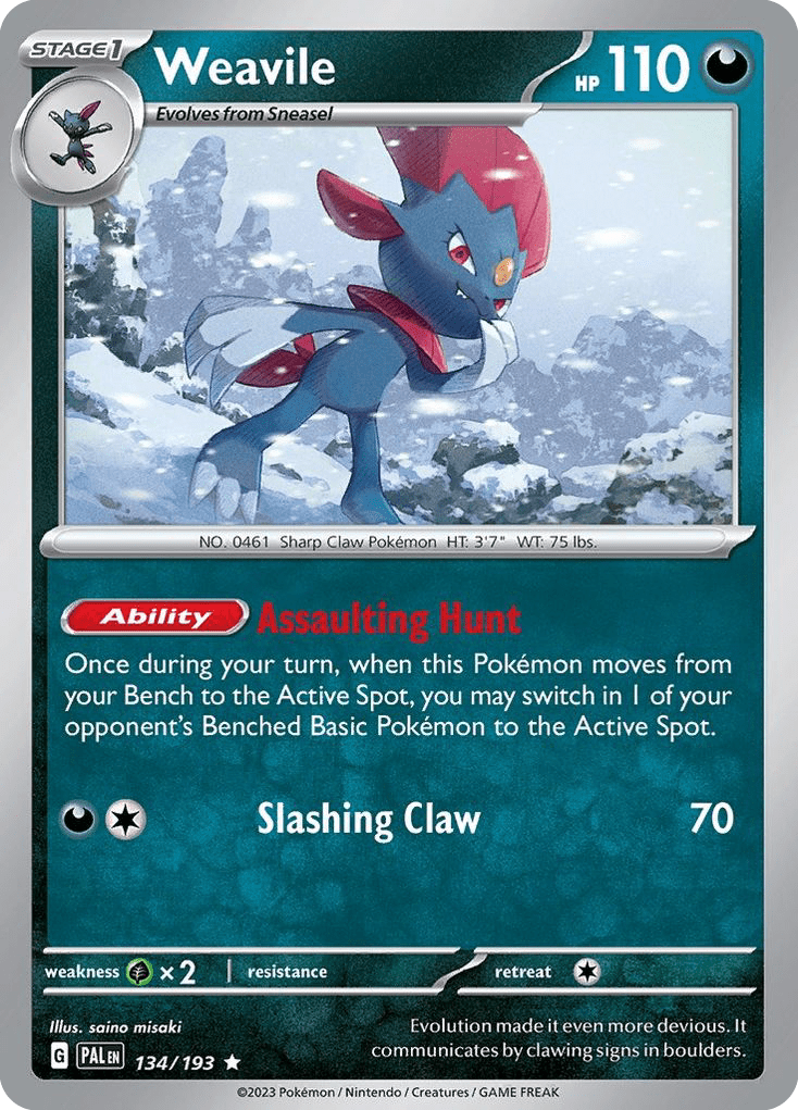 Weavile - 134