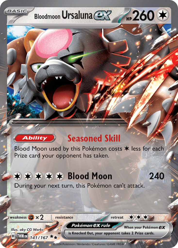 Bloodmoon Ursaluna ex - 141