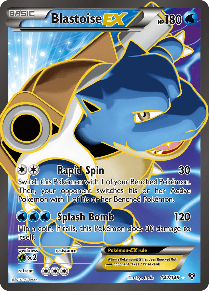 Blastoise-EX - 142
