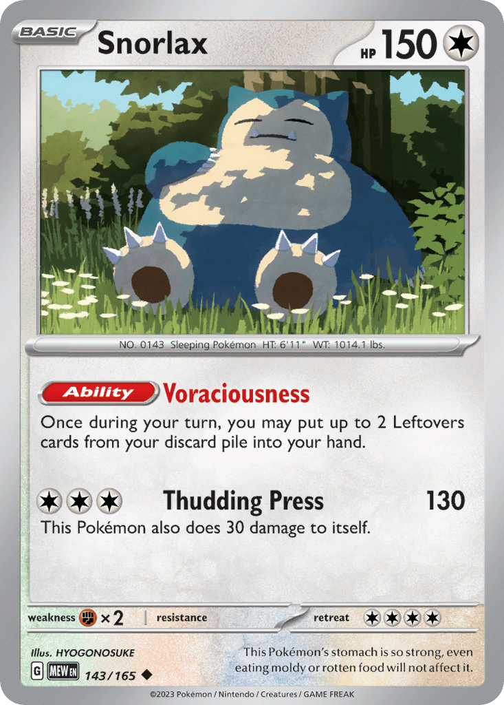 Snorlax - 143