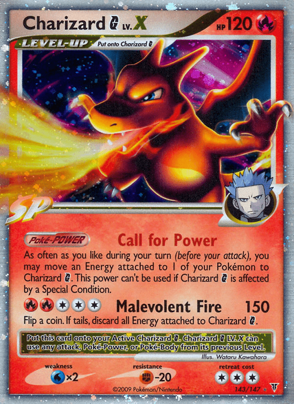 Charizard G LV.X - 143