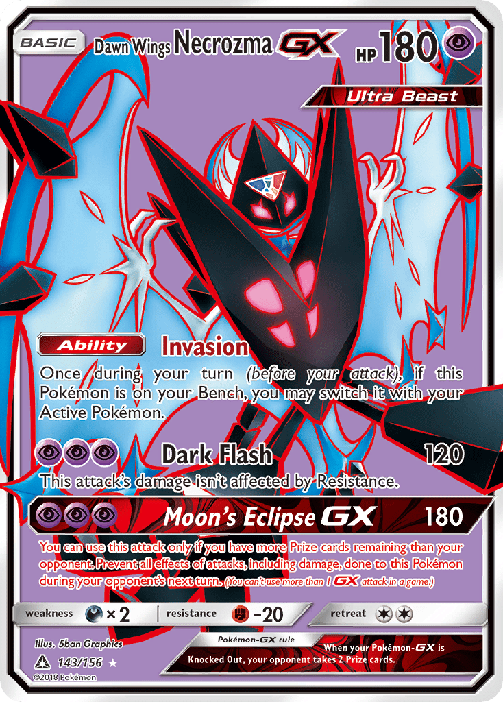 Dawn Wings Necrozma-GX - 143