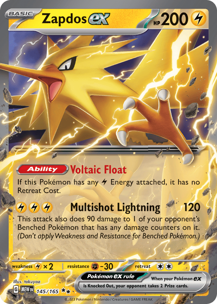 Zapdos ex - 145