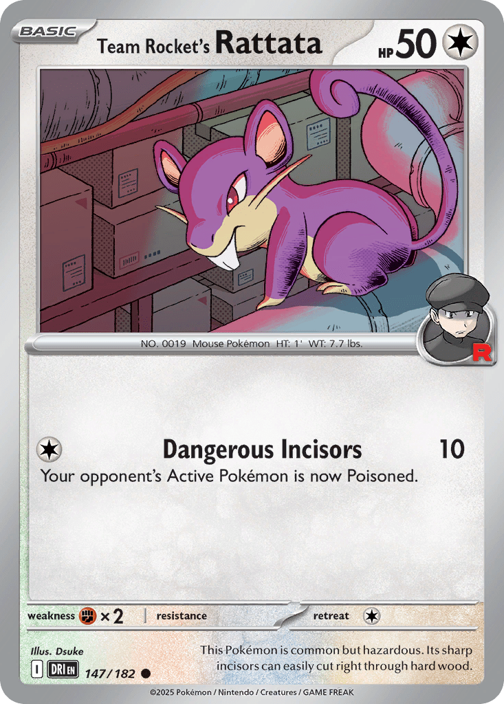 Team Rocket's Rattata - 147