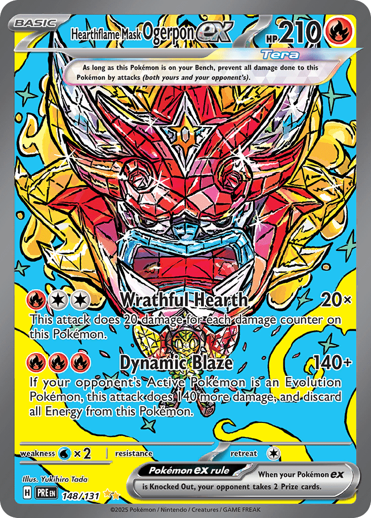 Hearthflame Mask Ogerpon ex - 148