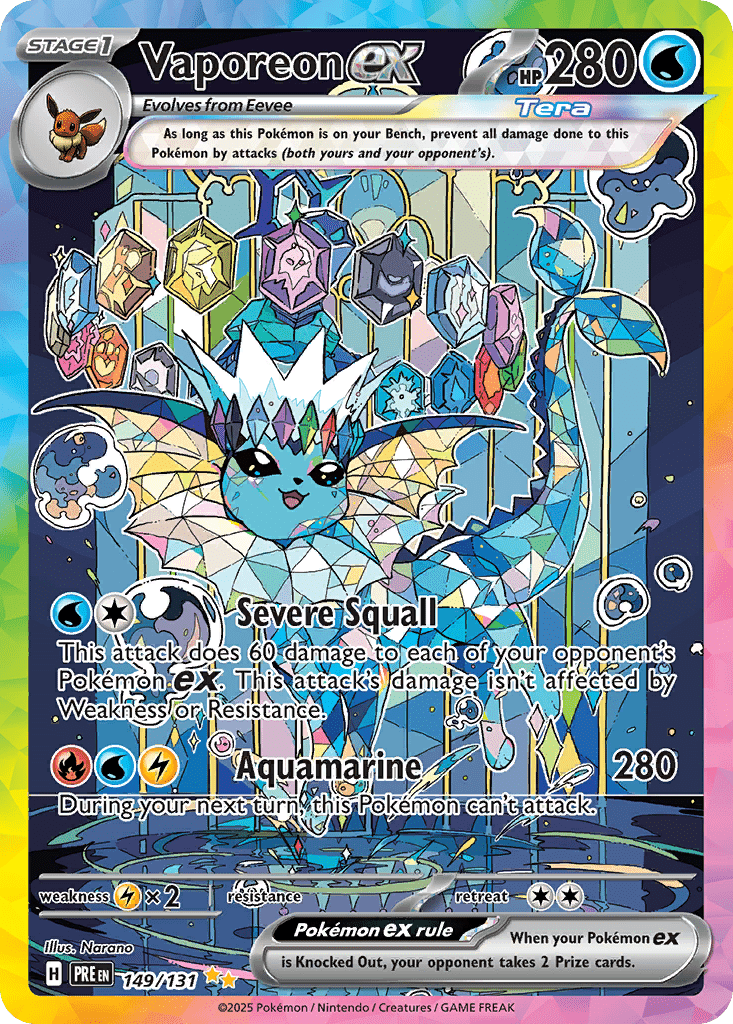 Vaporeon ex - 149