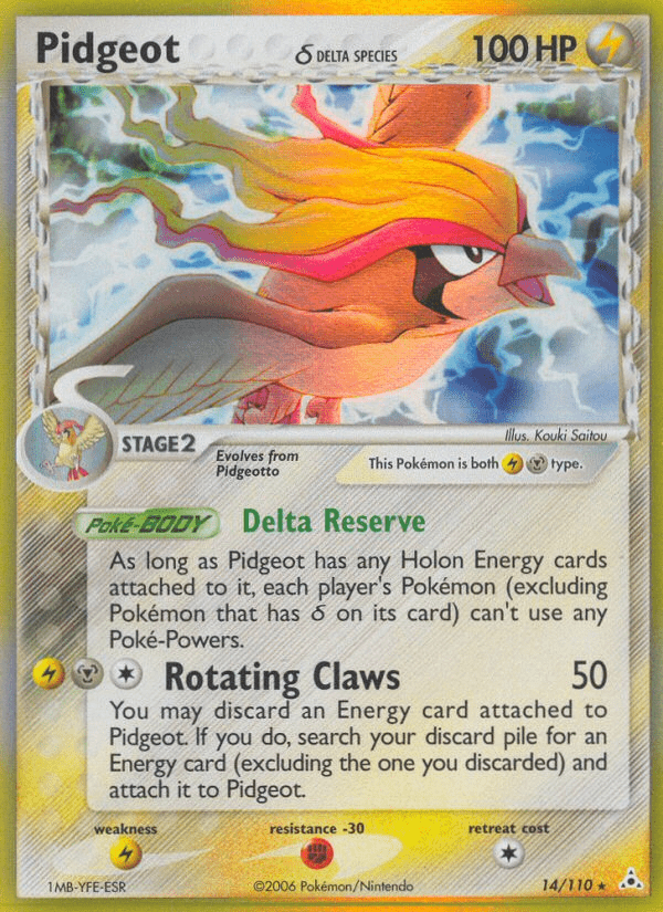 Pidgeot δ - 14