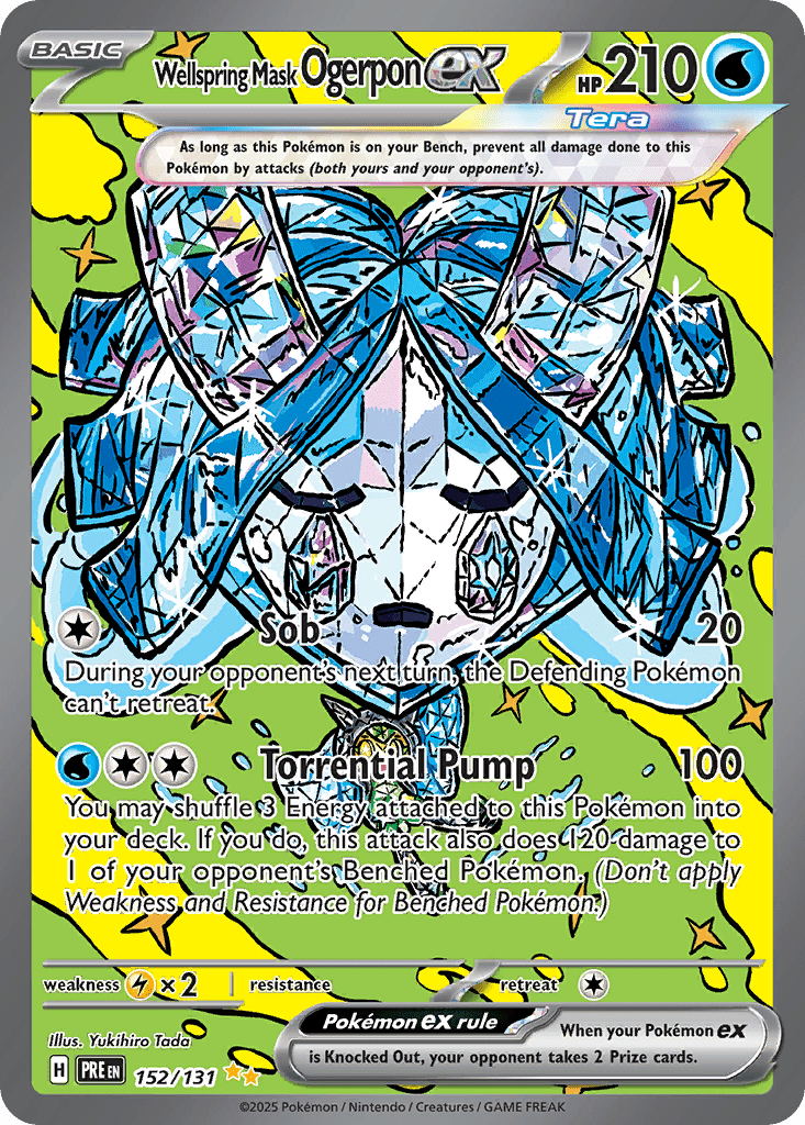 Wellspring Mask Ogerpon ex - 152