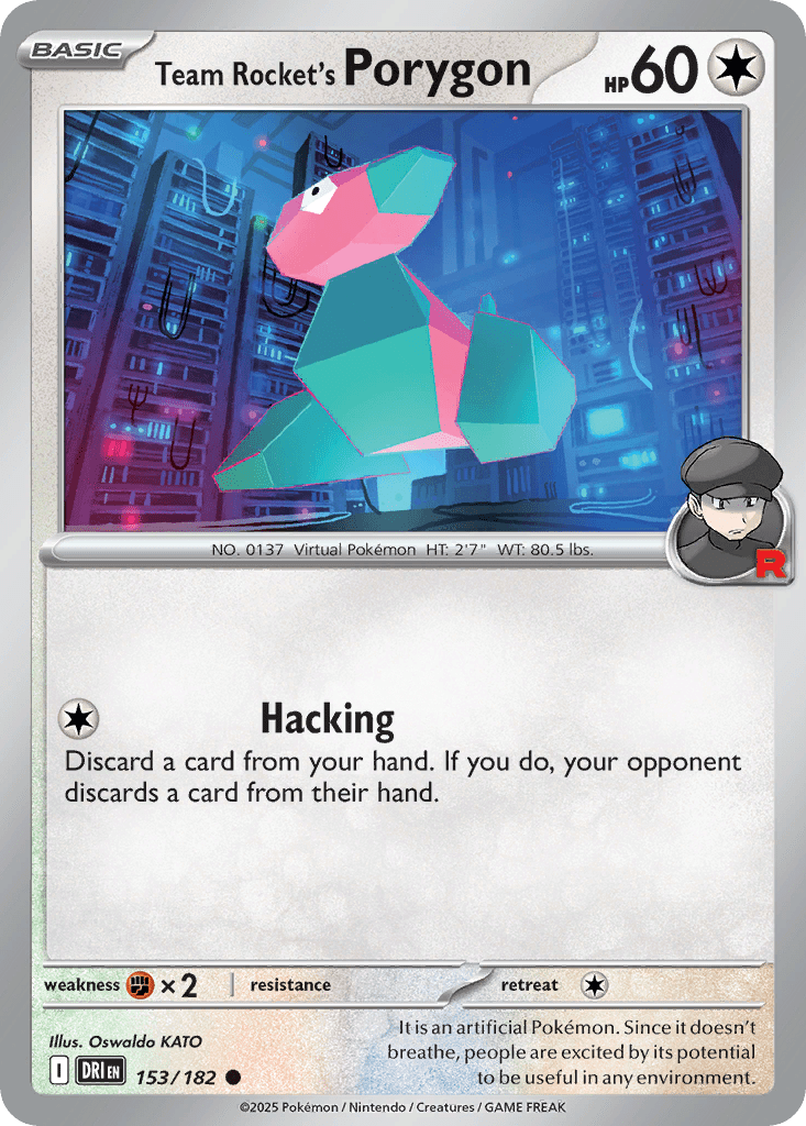 Team Rocket's Porygon - 153