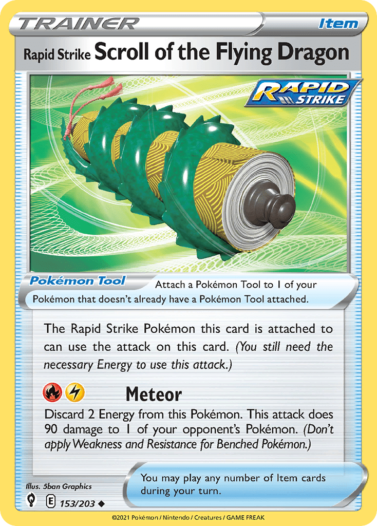 Rapid Strike Scroll of the Flying Dragon - 153