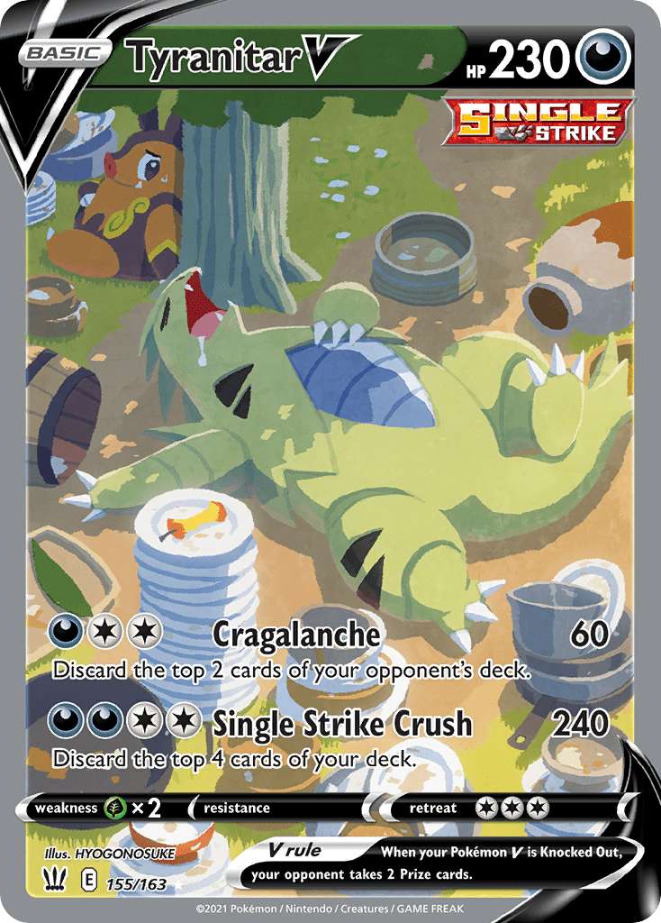Tyranitar V - 155