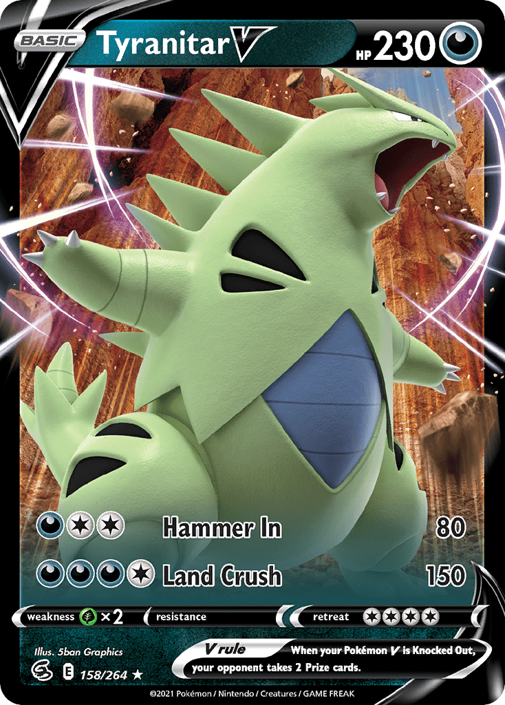 Tyranitar V - 158