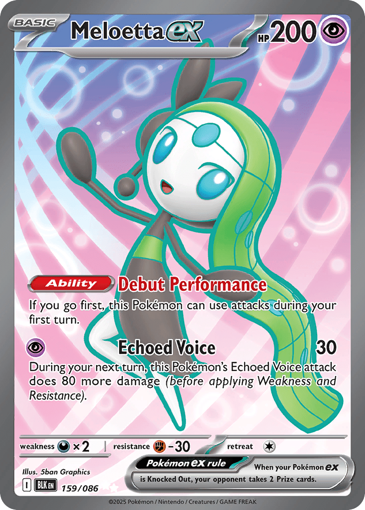 Meloetta ex - 159
