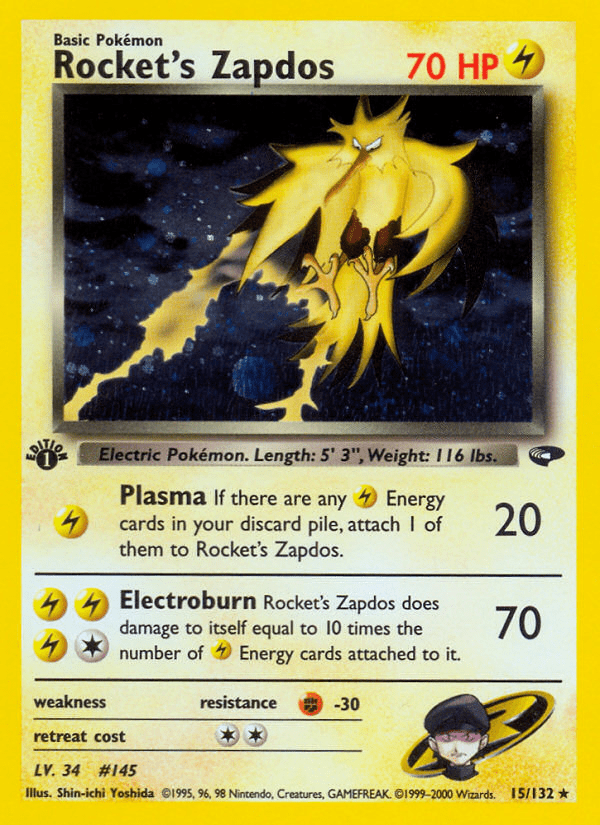 Rocket's Zapdos - 15