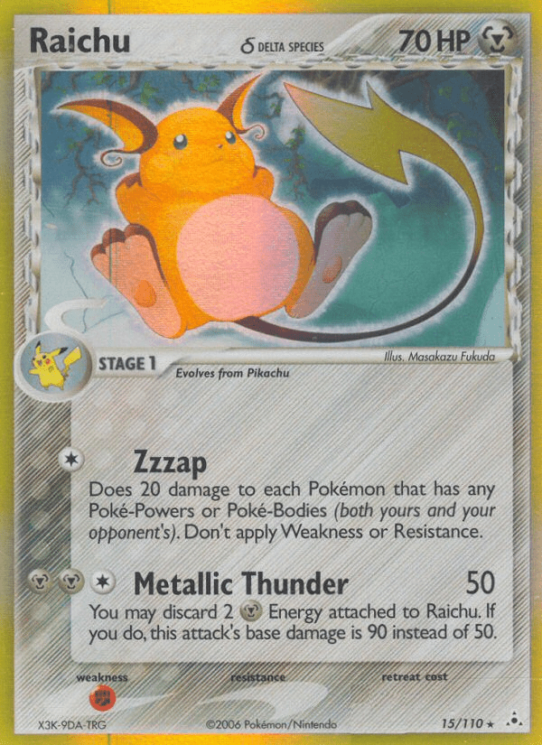 Raichu δ - 15