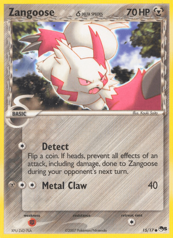Zangoose δ - 15