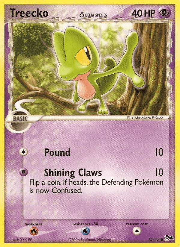 Treecko δ - 15