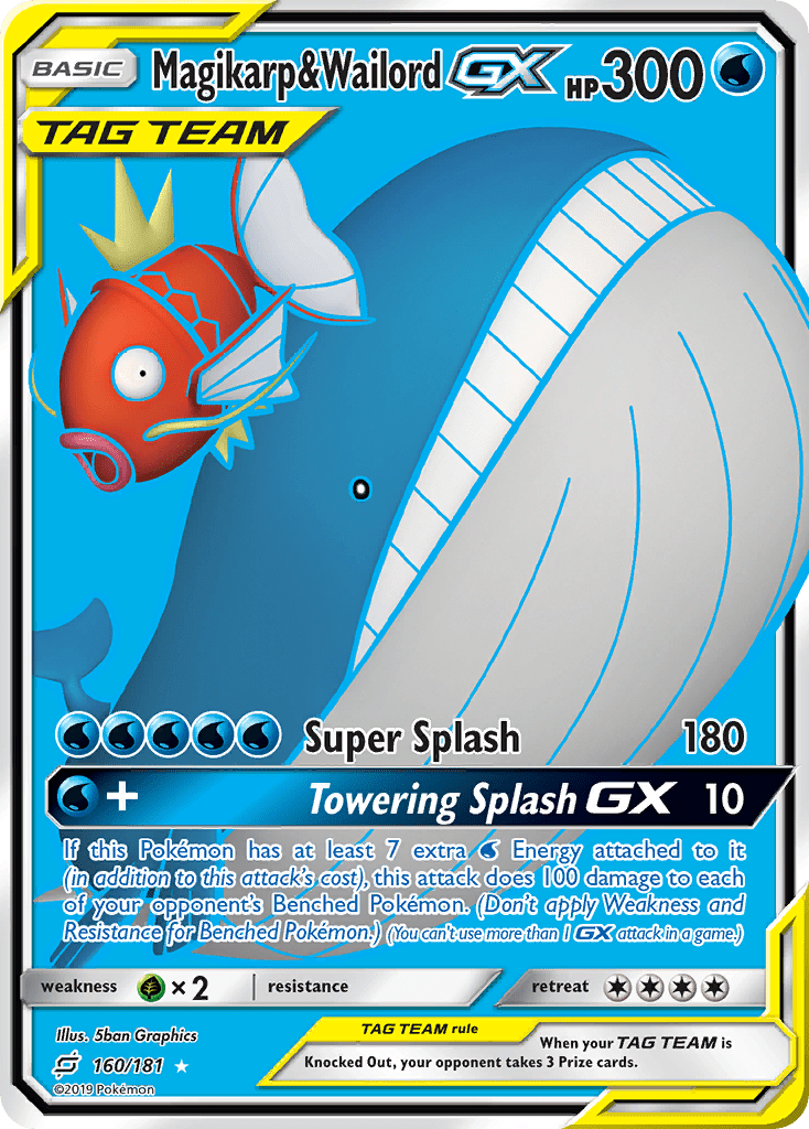 Magikarp & Wailord-GX - 160