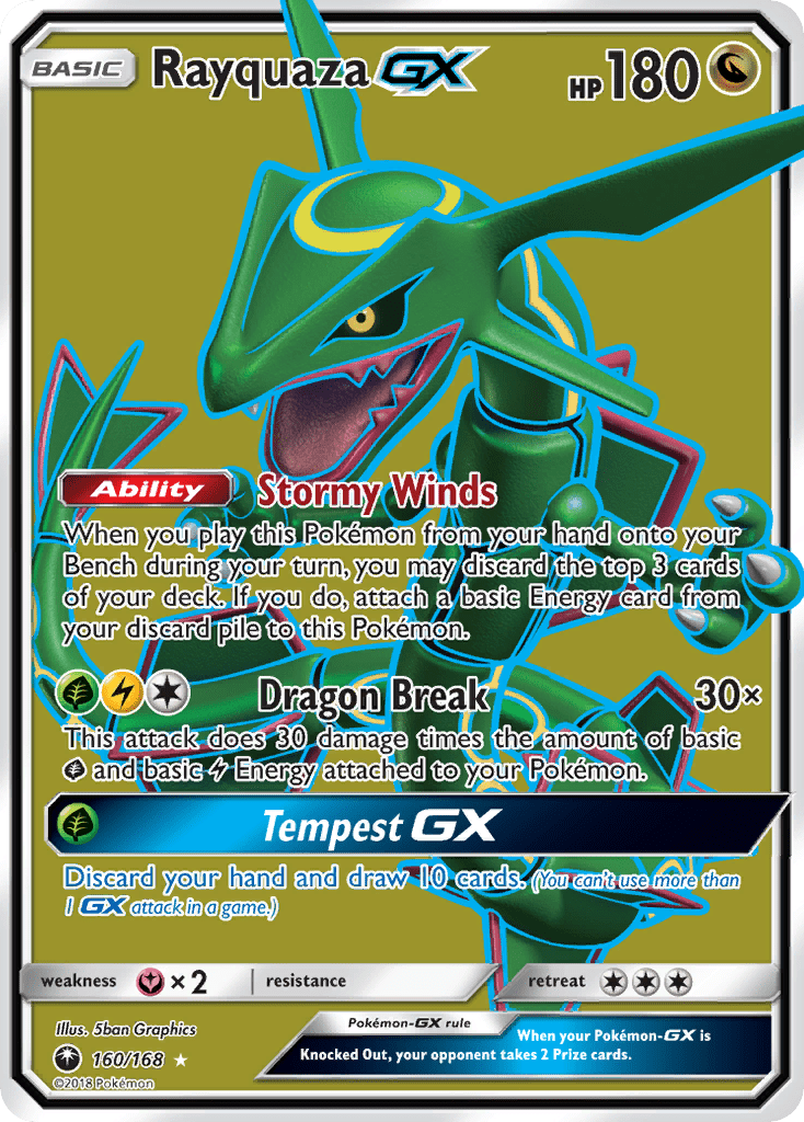 Rayquaza-GX - 160
