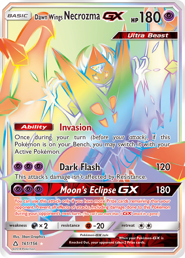 Dawn Wings Necrozma-GX - 161