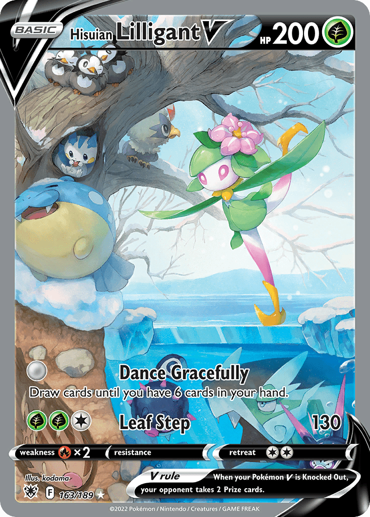 Hisuian Lilligant V - 163