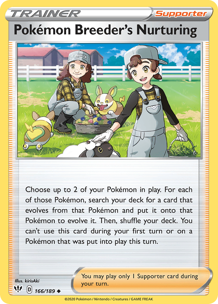 Pokémon Breeder's Nurturing - 166