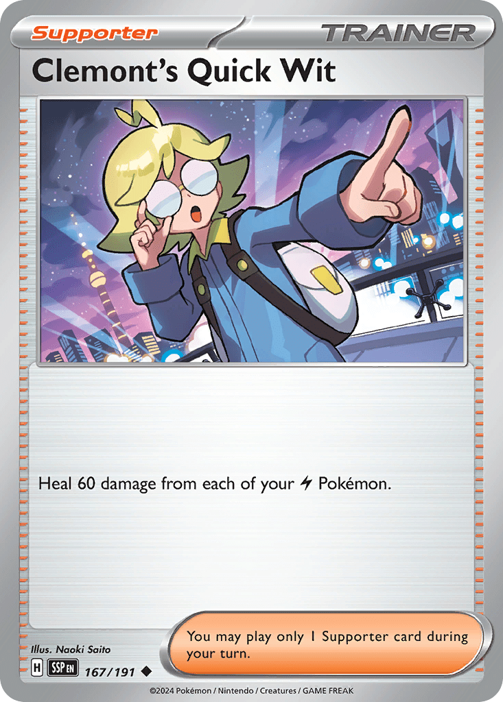 Clemont's Quick Wit - 167