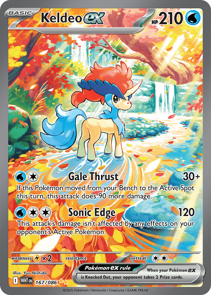 Keldeo ex - 167