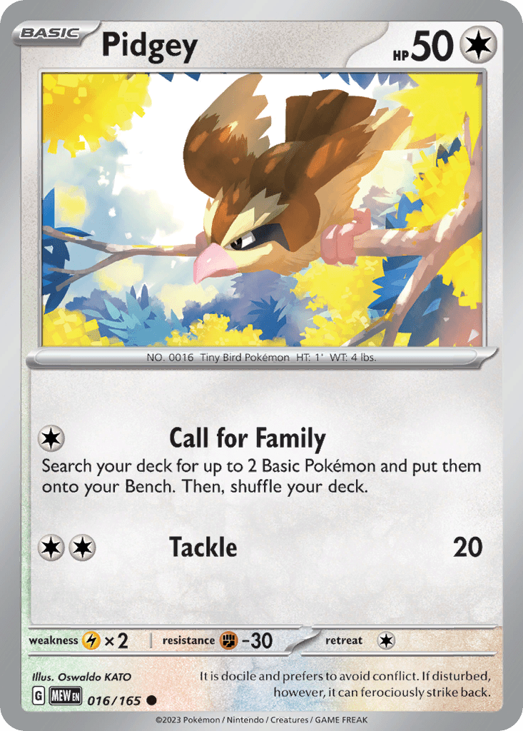 Pidgey - 16