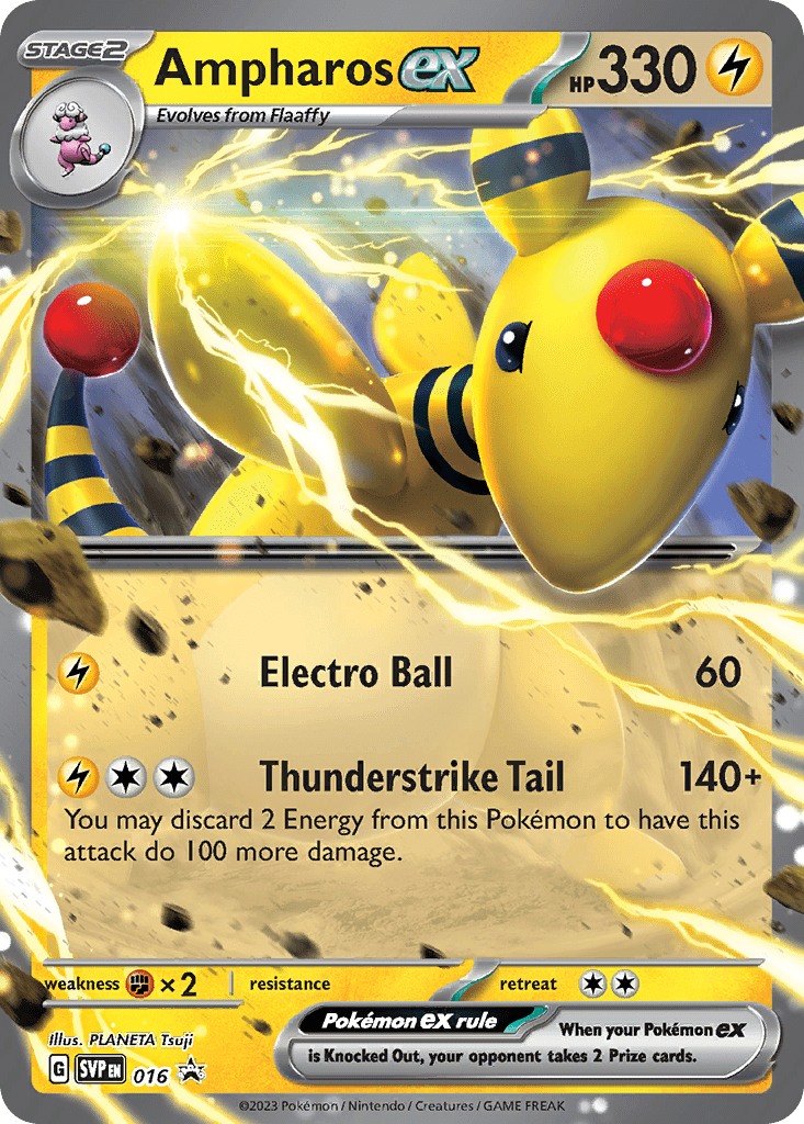 Ampharos ex - 16