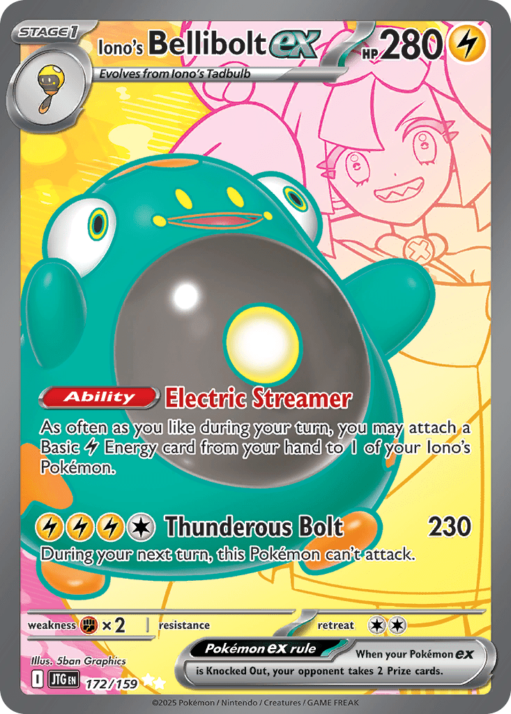 Iono's Bellibolt ex - 172