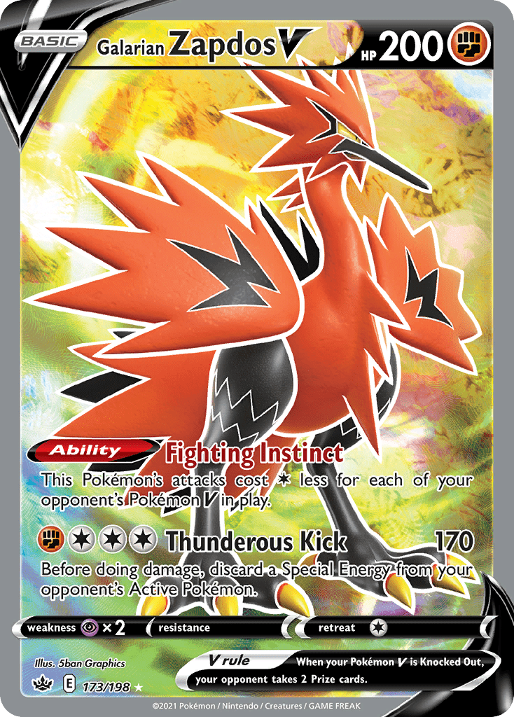 Galarian Zapdos V - 173