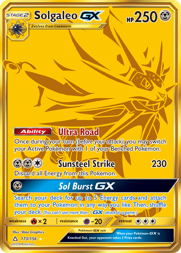 Solgaleo-GX - 173