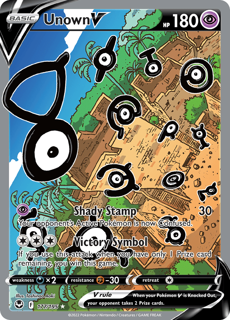 Unown V - 177
