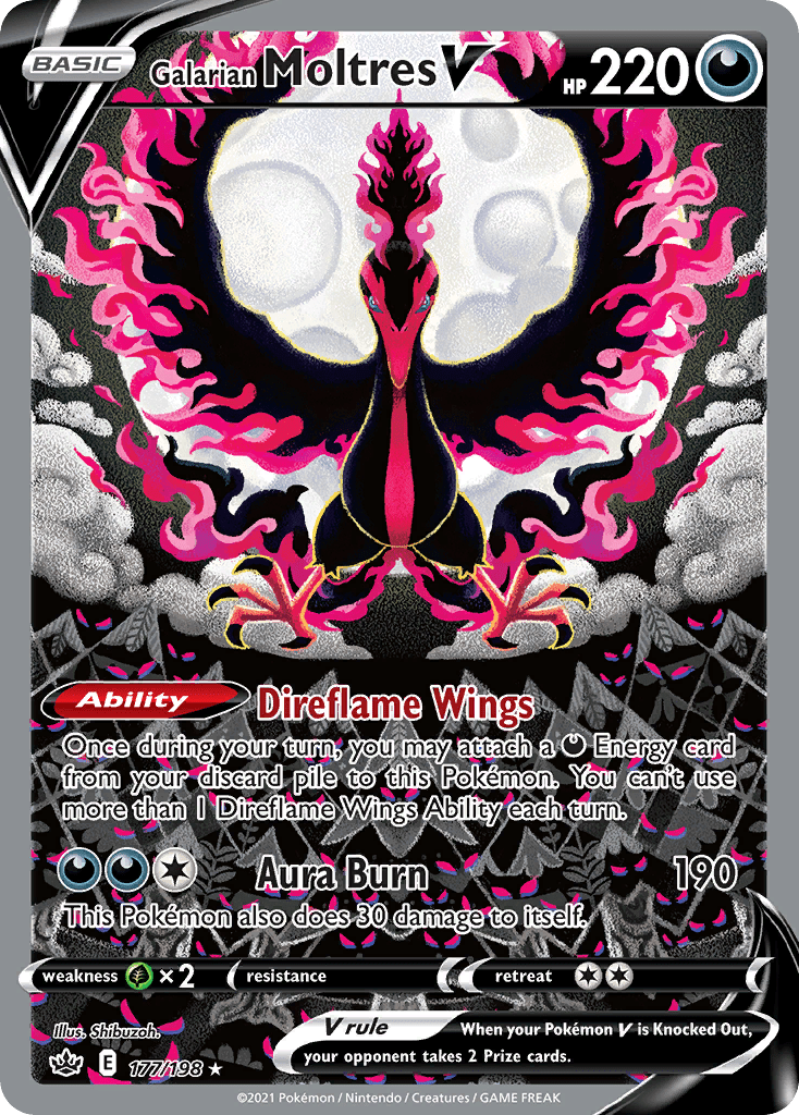 Galarian Moltres V - 177