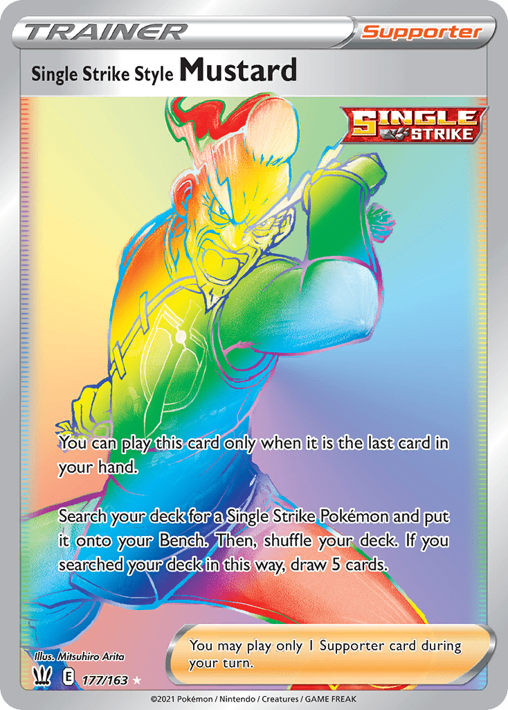 Single Strike Style Mustard - 177