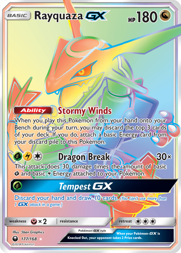 Rayquaza-GX - 177