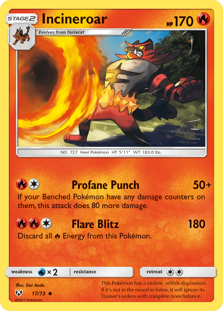 Incineroar - 17