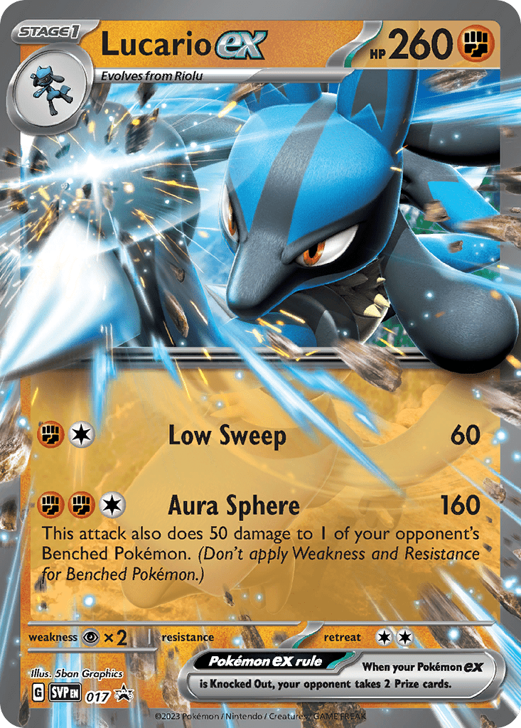 Lucario ex - 17
