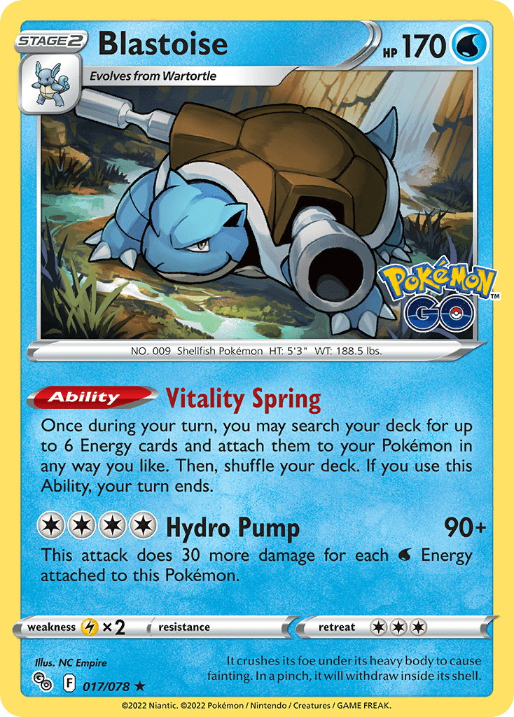 Blastoise - 17
