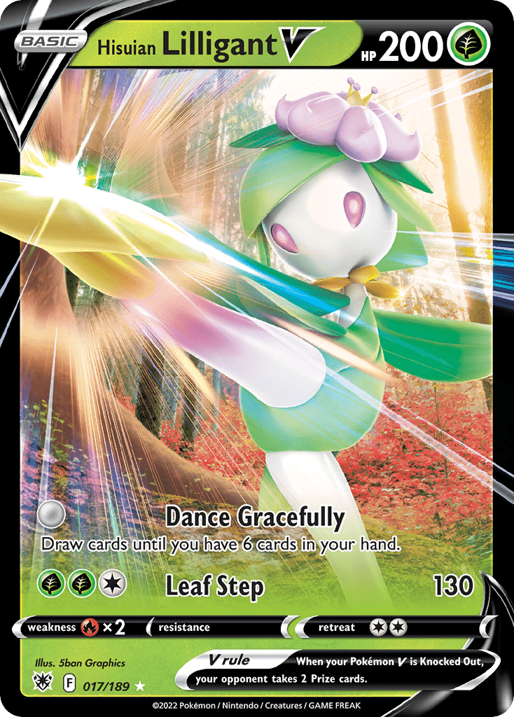 Hisuian Lilligant V - 17